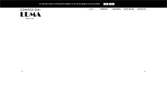 Desktop Screenshot of confezioniluma.com